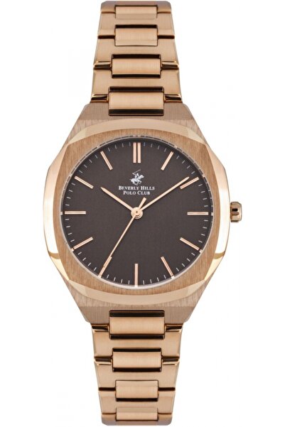 Beverly Hills Polo Club BEVERLY HILLS BP3024X.440 ceas de damă fashion — aur roz