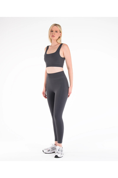 Leepsy Sahira Form Seamless Flat Sport Leggings High Waist Gathering Polyamid...