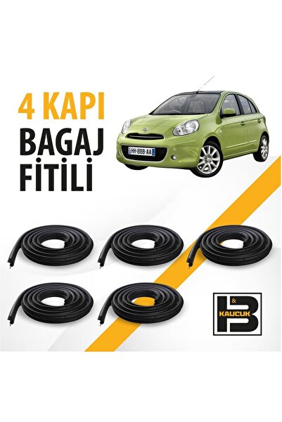 B&M KAUÇUK Nissan Micra (2011-2017) 4 Kapı + Bagaj Fitili Bm02541
