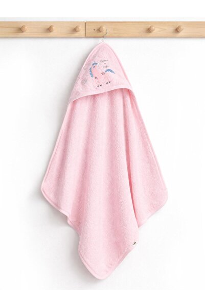 Civil Baby Unicorn Nakışlı Havlu - Pembe