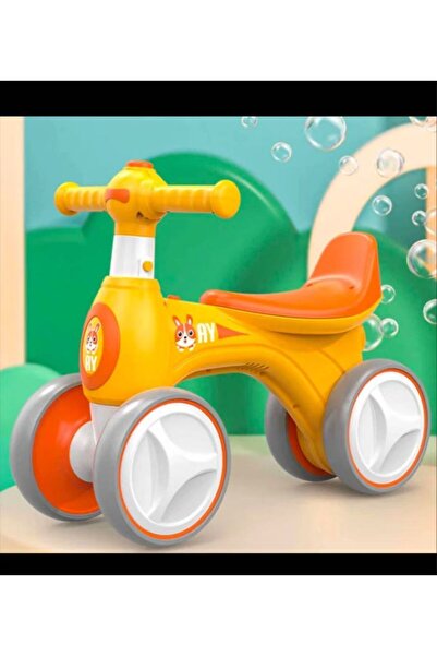 happyworld2026 Bicicleta fara pedale copii 1 – 3 ani cu 4 roti, lumini, muzic...