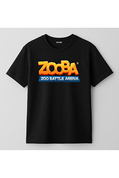 BLITZIST Μπλουζάκι με στάμπα Zooba Zoo Battel Arena Design (για ηλικίες 4-13 ...