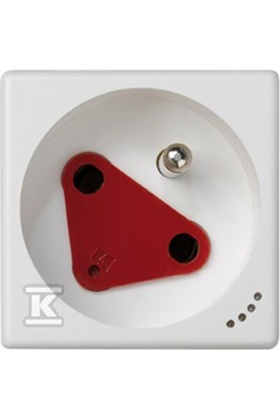 Kontakt-Simon Priză Simon Connect Socket K45 simplă DATA z/u 16A IP20 cu chei...
