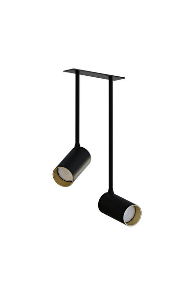 Nowodvorski Lampă încastrată MONO SURFACE LONG II BLACK/GOLD 7682