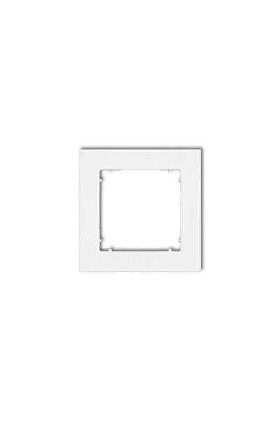 KARLIK MINI Rama universală simplă realizată din plastic alb mat 25MR-1