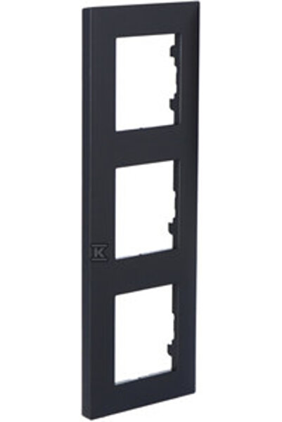 Legrand NILOE STEP Cadru 3x Negru