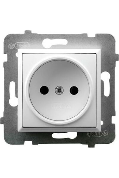 OSPEL ARIA Priză simplă albă GP-1U/m/00