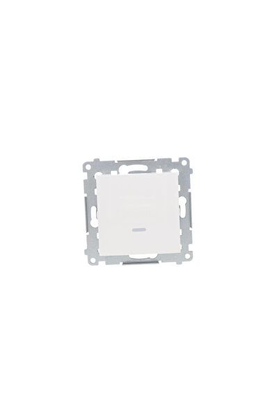 Kontakt-Simon Conector unic Simon 54 cu iluminare de fundal 16AX 250V alb (DW...