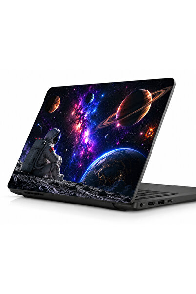 FOTTOFON Sticker Bilgisayar laptop Notebook Pc Kaplama Etiket uzay astranot t...