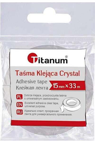 Titanum Bandă adezivă de cristal 15mmx33m