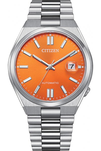 Citizen Ceas clasic portocaliu pentru bărbați NJ0151-88Z — ideal ca un cadou.