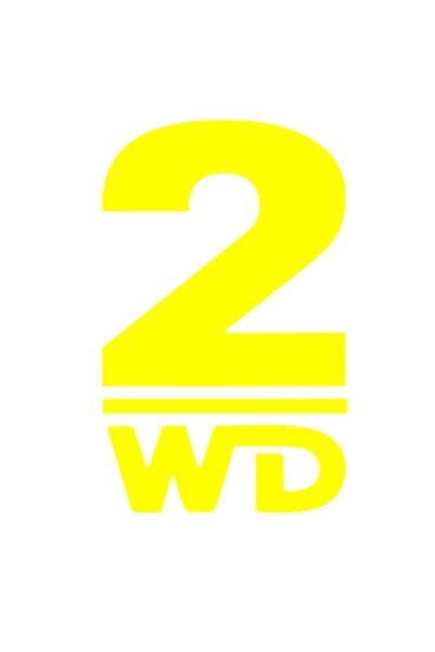 Oracal Duster 2WD Sticker, 9.3cm, yellow