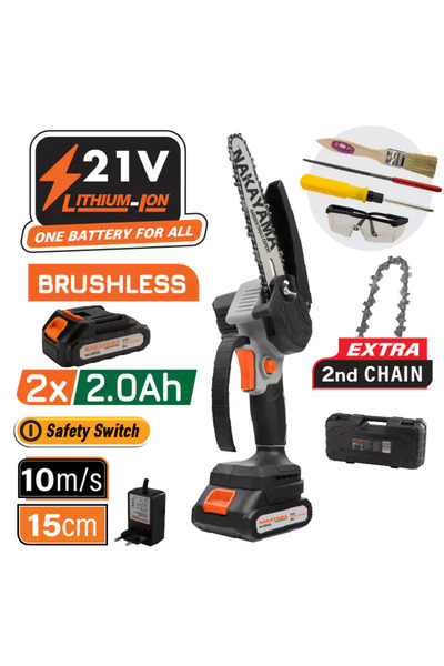 Nakayama Pro Αλυσοπρίονο κλαδέματος μπαταρίας EC1050 21V Nakayama
