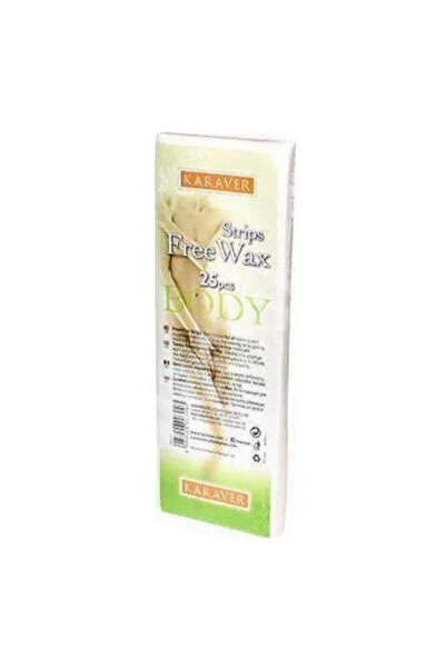Karaver FreeWax Ταινίες Αποτρίχωσης 25 τεμάχια 25γρ