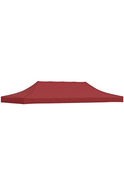 vidaxl Acoperiș cort de petrecere, Bordeaux, 6 x 3 m, 270 g/m²