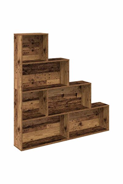 vidaxl Bibliotecă, lemn vechi,157x24x160 cm, lemn prelucrat