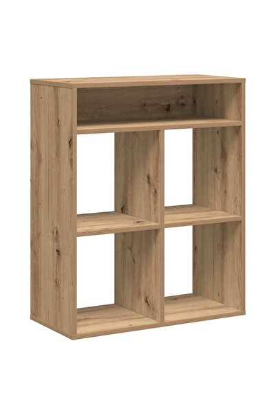 vidaxl Bibliotecă, stejar artizanal, 66x31x80 cm, lemn prelucrat