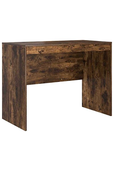vidaxl Birou Stejar fumuriu 100 x 50 x 76 cm
