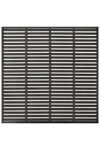 vidaxl Gard cu lamele, gri închis, 180 x 180 cm, WPC