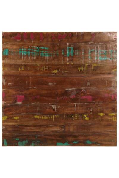 vidaxl Blat de masă pătrată, 70x70x1,5 cm, lemn masiv reciclat