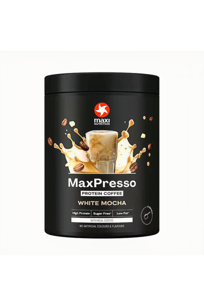 Maxi Nutrition MaxPresso Καφές Πρωτεΐνης (300 γρ.) Λευκό Σοκολάτα Μόκα