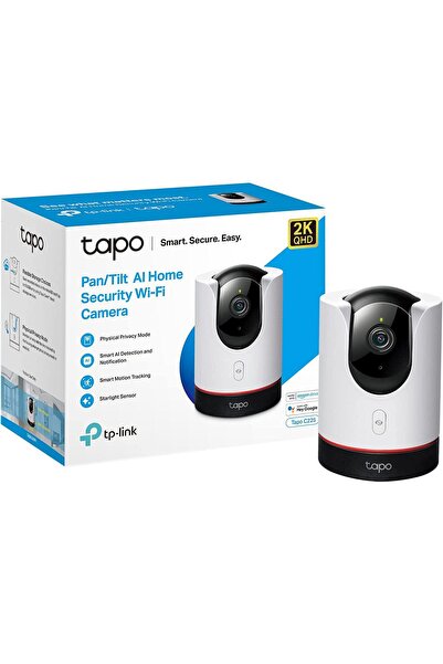 TP-LINK Cameră de securitate WiFi de interior Tapo C225 2K QHD cu funcție Pan...