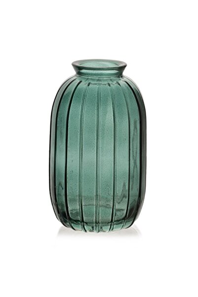 MONDEX Vază de sticlă Serenite Serenite 7x12cm verde 1 buc.