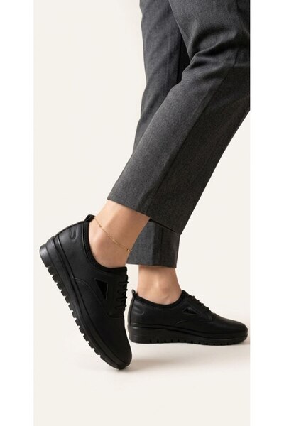 Gönbeler Black Women's Sneaker - Laceless, Stretch Ankle, Lightweight and Com...