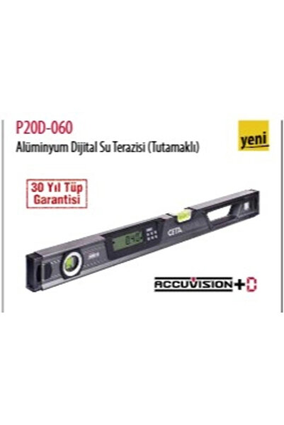 CETA FORM ALÜMİNYUM DİJİTAL SU TERAZİSİ ACCIVISION+D 60