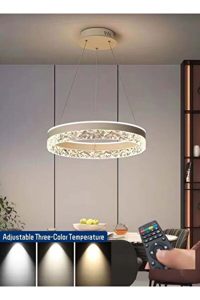 Auraluxi Ceiling Light Chandelier Modern Ceiling Chandeliers with Infrared Re...