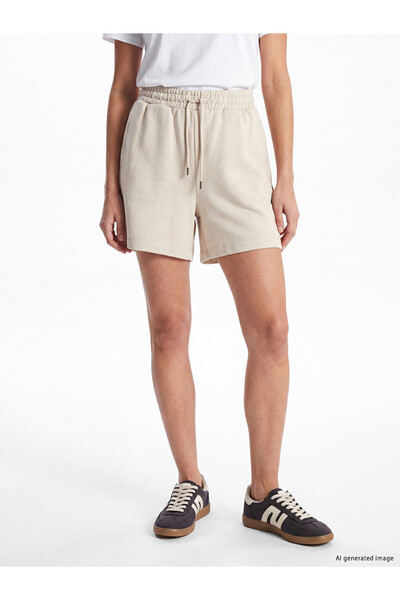 LC Waikiki Women's Shorts with Elastic Waist