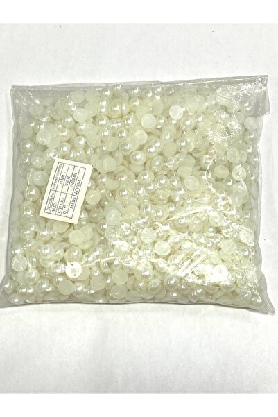 karantuhafiye Mărgele de perle îmbinate / 10 mm / 250 gr / Alb