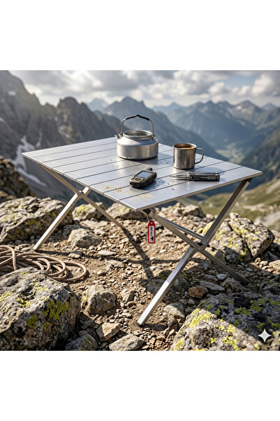 Store CAMPSTEEL 6 Kişilik Kamp Masası