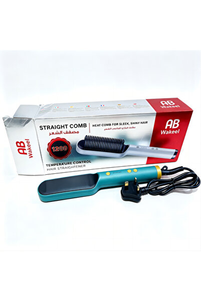 Generic 2 In 1 Hair Straightening Heating Comb, Constant Temp Hair Styling Br...