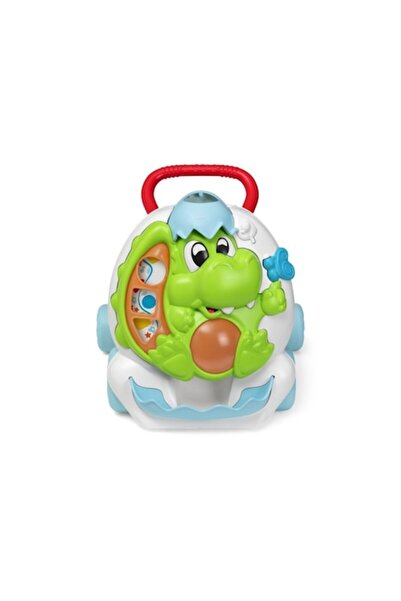 Chicco Premergător 2 în 1, Dino, Chicco, 4 roți, plastic reciclat, 0-2 ani