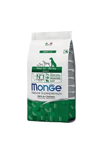 Monge Adult Maxi Ξηρά Τροφή Σκύλου Κοτόπουλο 1kg Χύμα
