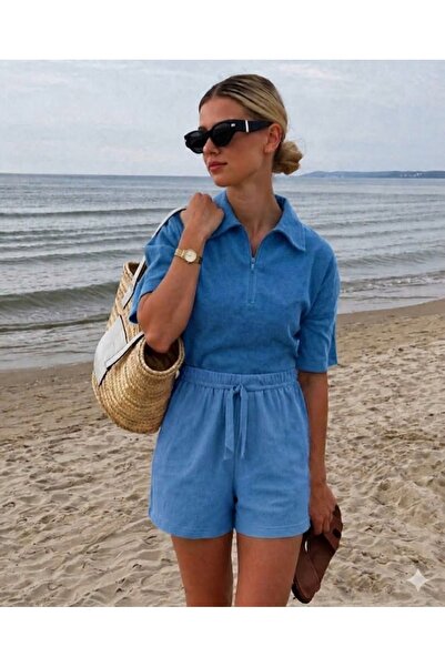 BERRUPAZ Comfortable Fit Shorts with Elastic Waist
