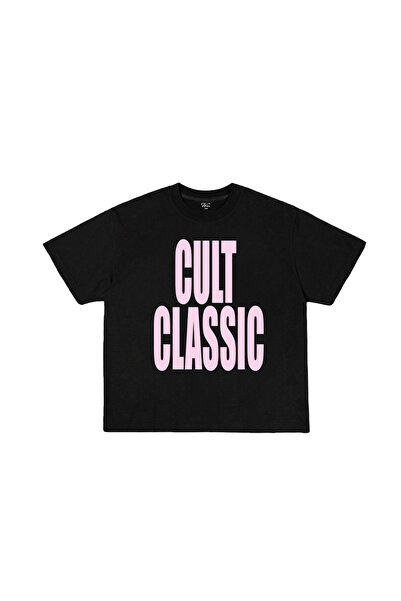 WHITE OF CREATIVE Cult Classic Yazılı Baskılı Tişört