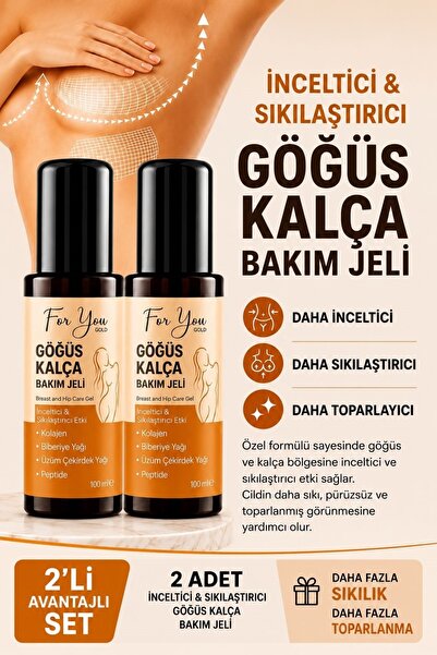 For You Gold Sıkılaştırıcı, Toparlayıcı, Küçültmeye Yardımcı Göğüs Ve Kalça B...