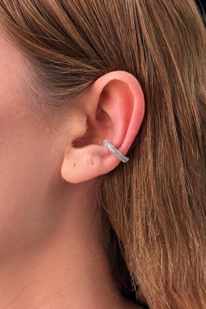 Charmist Çelik Sıkıştırmalı Aura Earcuff