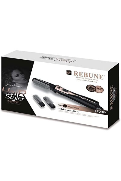 rebune Re-2078-2 New 1200W Black Hair Styler Hair Styler
