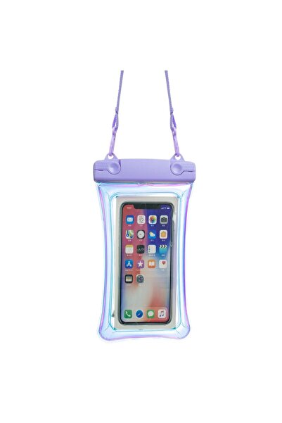 Z Store Husă de telefon mobil holografică impermeabilă 21.5x11.5cm