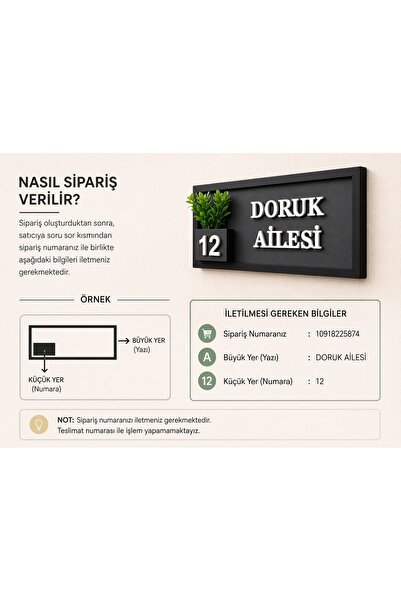 🏠 Kapı İsimliği ile Evini Kişiselleştir! Hızla İncele - Sayfa 8