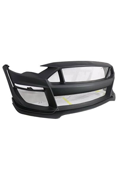 Alayjah 2018-2022 Ford Mustang GT 500 Style Front Bumper Conversion Replaceme...