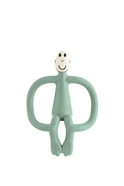 Matchstick Monkey Monkey Yeşil Silikon Diş Kaşıyıcı