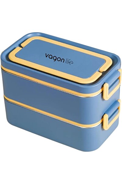 markentegra Ml 2 Layer Stainless Steel Soup Bowl Bento Lunch Box New Generati...