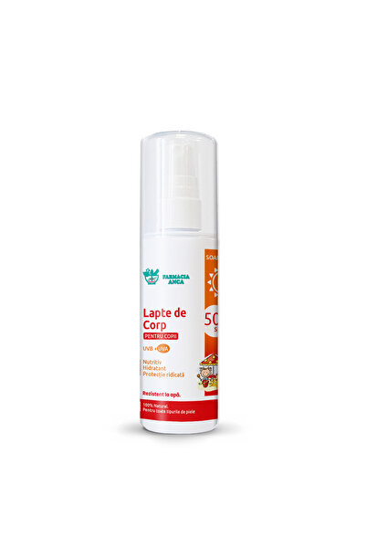 Farmacia Anca L-SOARE LAPTE CU PROTECTIE SOLARA SPF 50+*100ML