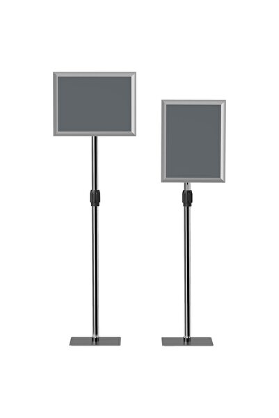 OEM Suport reglabil pentru afișe A3 Re-Bloom, aluminiu/oțel inoxidabil, 30x45...