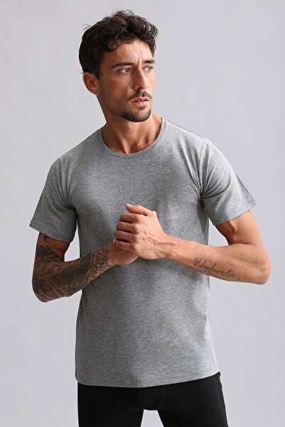 Aytuğ&Mısırlı Egyptian Modal by Tencel Hercules Slim Fit Crew Neck Undershirt...