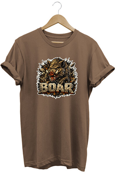 remonz Exclusive Boar Illustrated Beast Mode Premium Streetwear T-Shirt